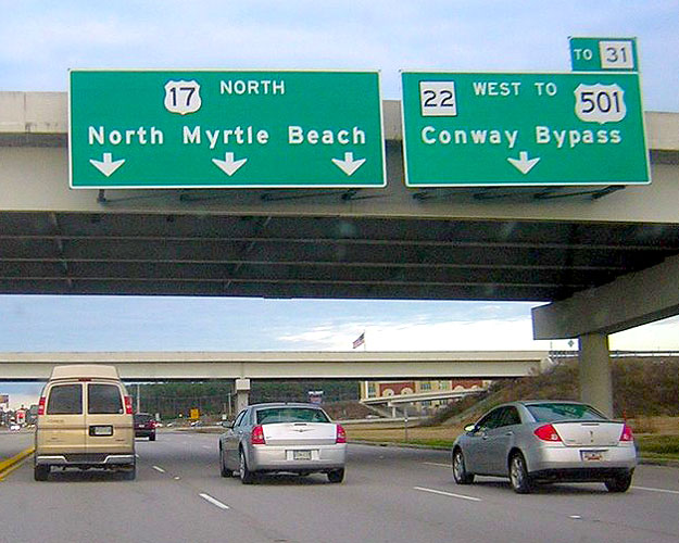 Getting around Myrtle Beach