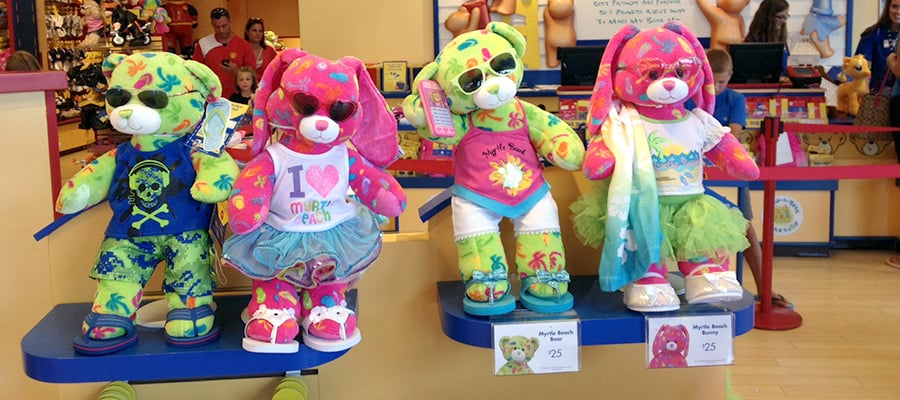 Build A Bear Workshop Stuffed Animal Shop in Myrtle Beach