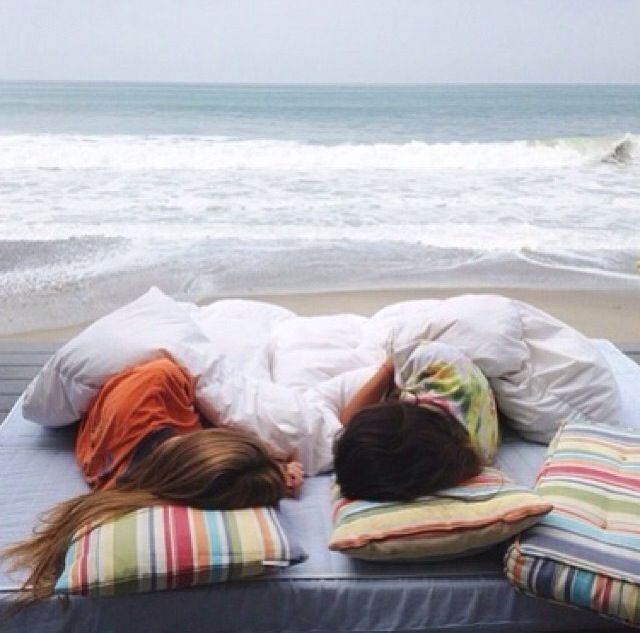 It is unlawful to sleep on the beach at night. 
