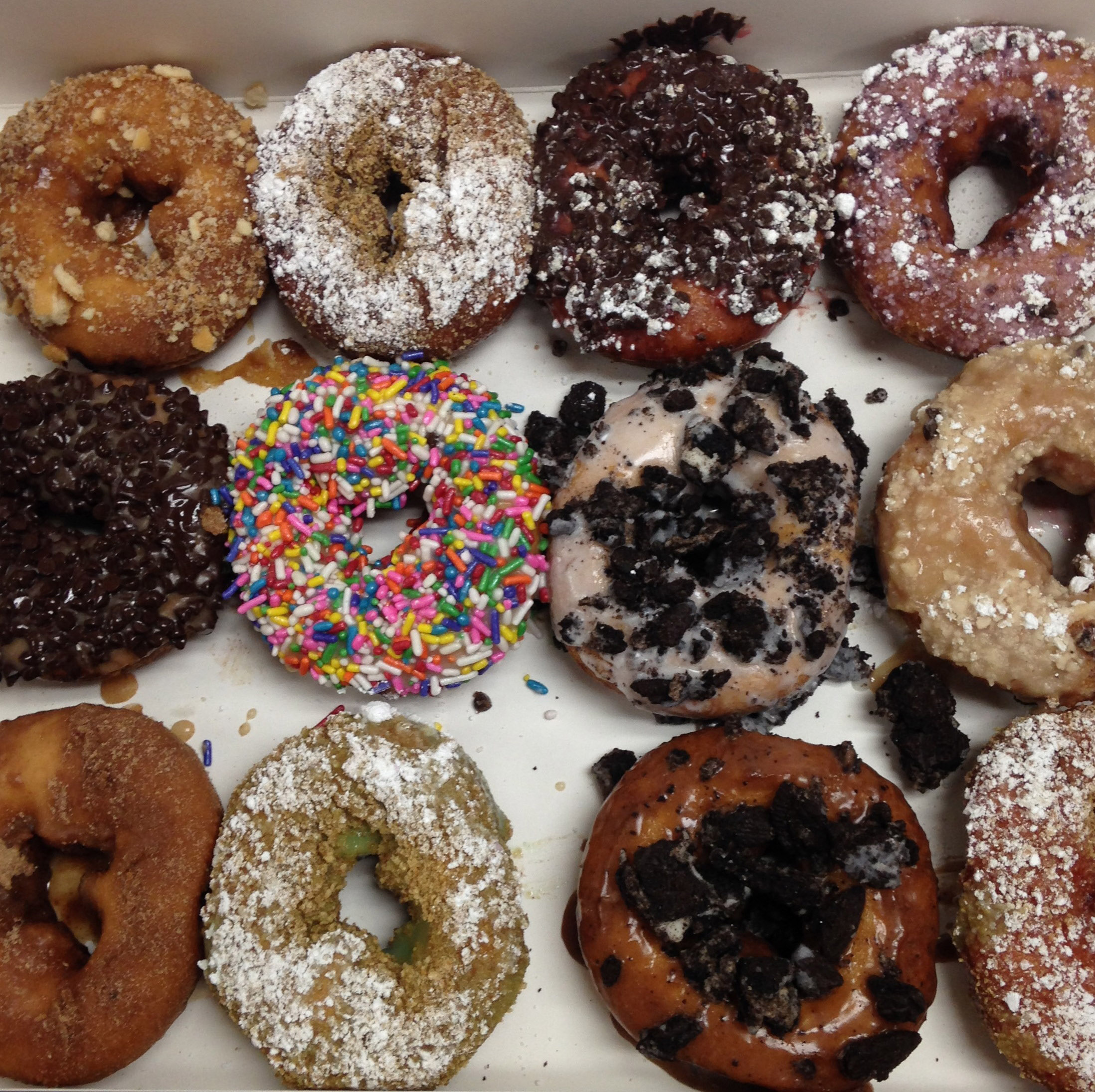 Fractured Prune Doughnuts