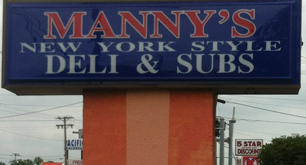 Manny’s New York Style Deli & Subs