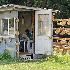 4. Sweetgrass Basket Stands