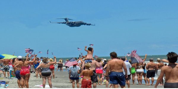 Salute from the Shore