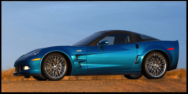 Corvettes at the Beach Car Show