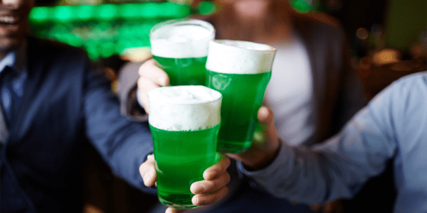 Green Kegs & Eggs at Dave and Buster’s