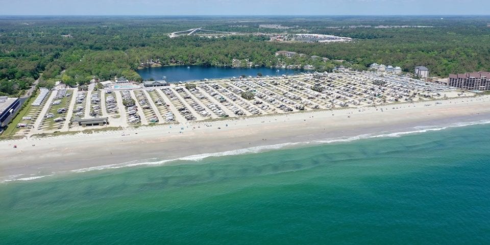 Myrtle Beach State Park Campground Map Sites