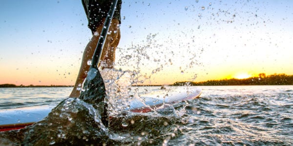 10. Paddleboarding