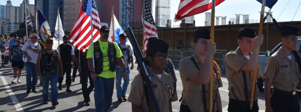 Veterans’ March on Memorial Day and The Battlefield Cross Ceremony
