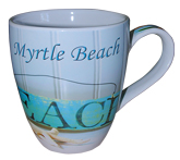 Myrtle Beach Large Ceramic Coffee Mug