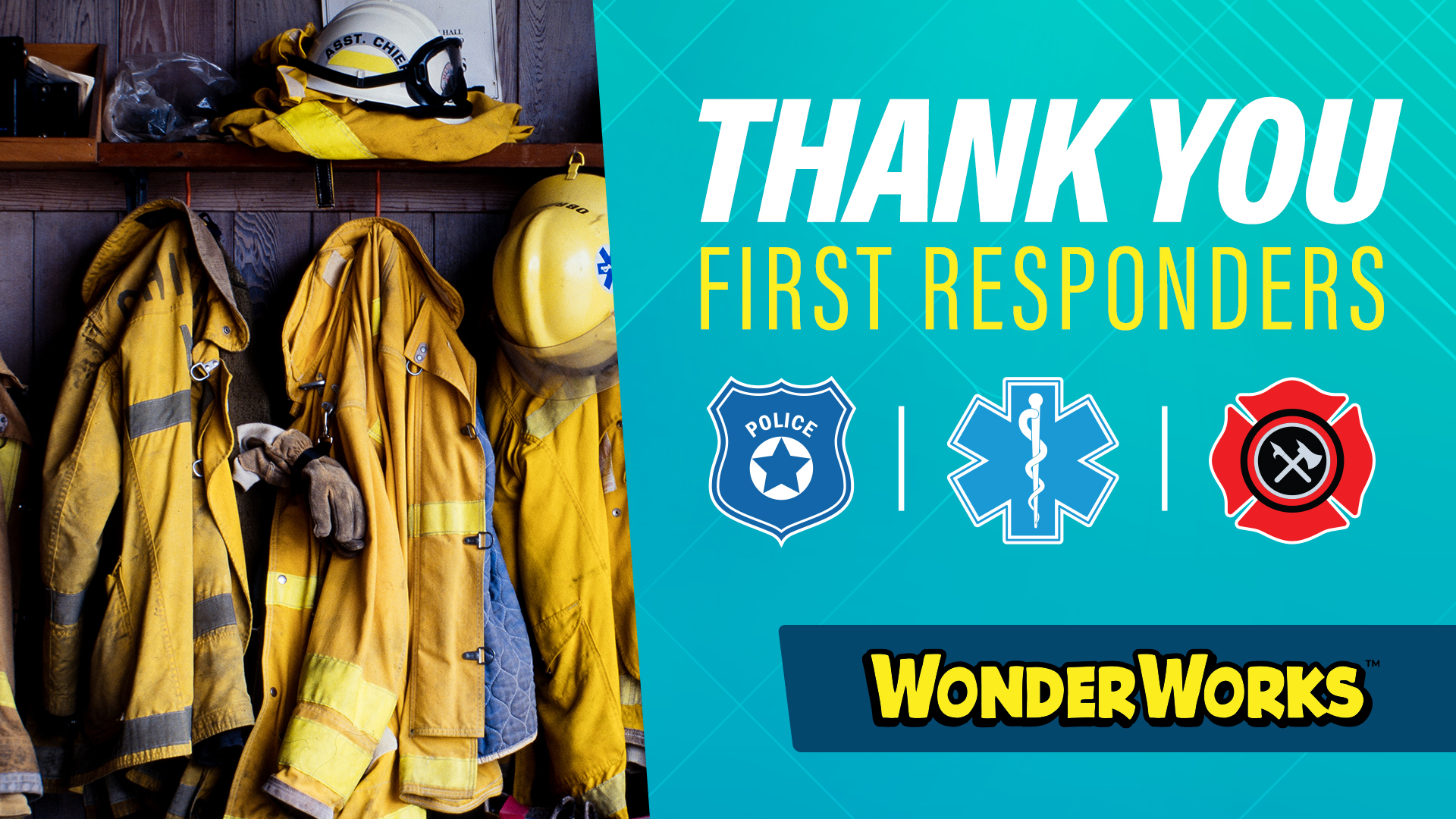 First Responders Week at WonderWorks Myrtle Beach