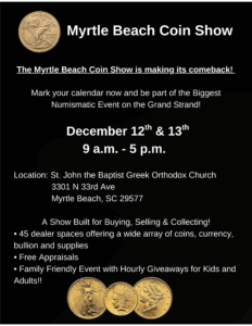 Myrtle Beach Coin Show