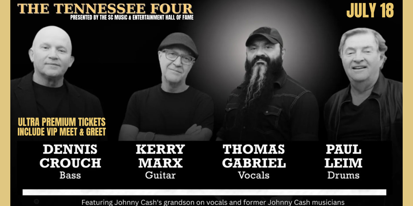 Johnny Cash Show- The Legacy Lives On with “The Tennessee Four†(original band)