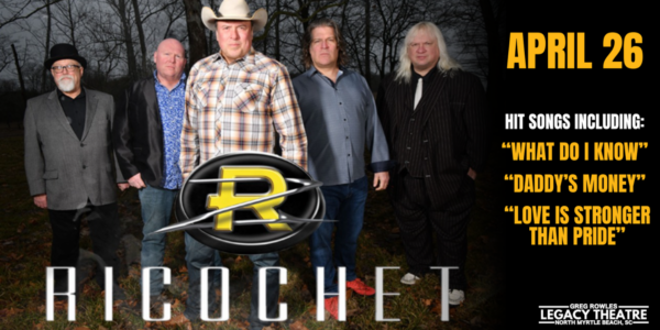 RICOCHET coming to the Greg Rowles Legacy Theater