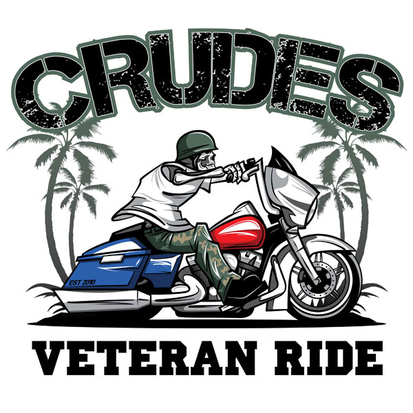 Crudes 15th Anniversary Veteran Ride (FREE)