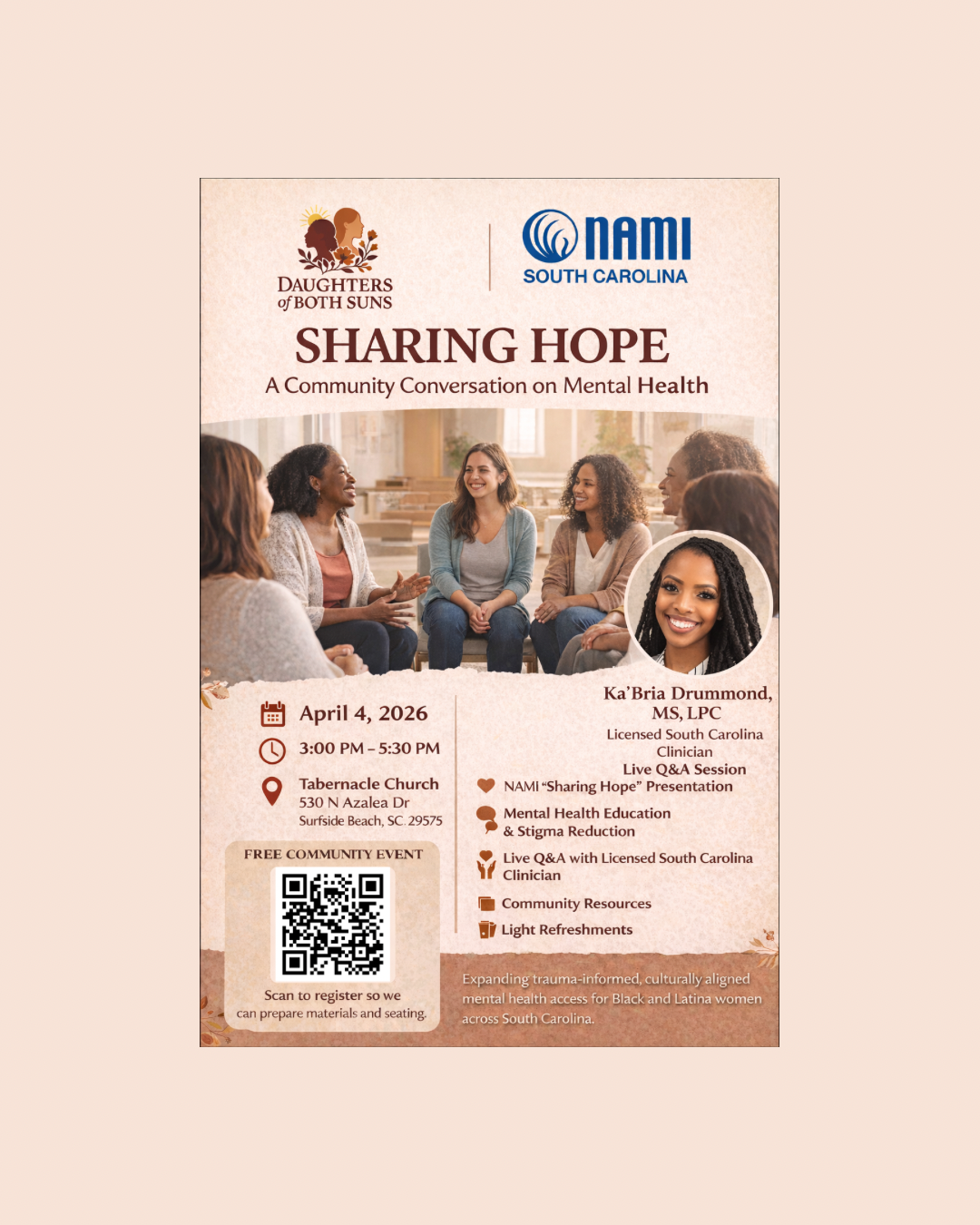 Sharing Hope: A Community Conversation