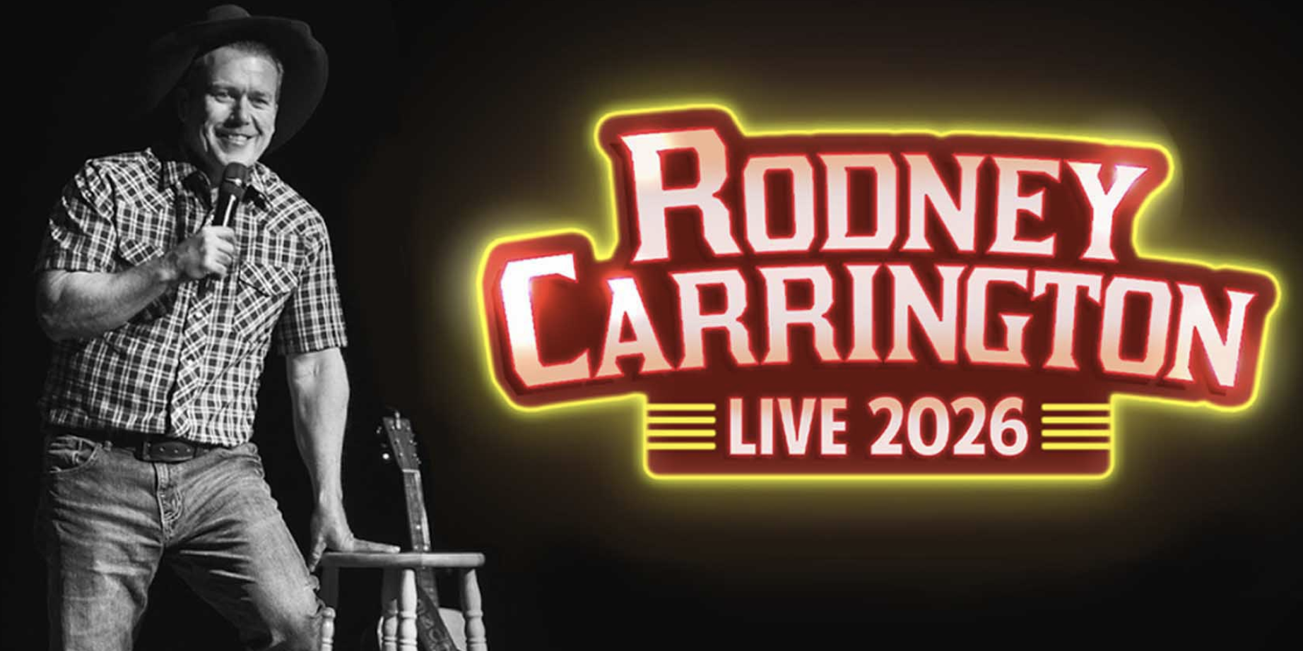 Comedian Rodney Carrington at the Alabama Theatre